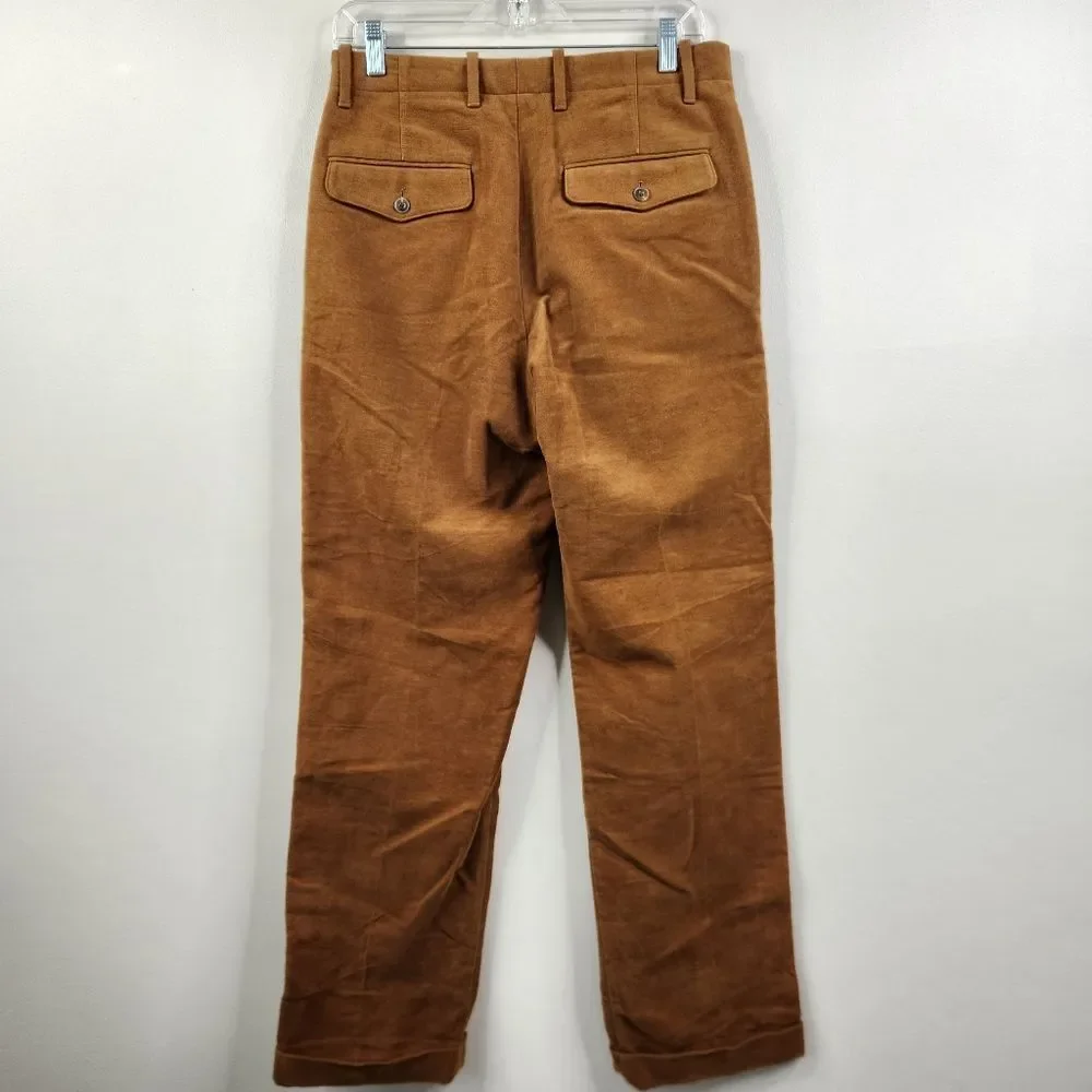 NEW J. Crew Mens Duca Visconte Kenmare Pleated Front Trouser Pants 28x32